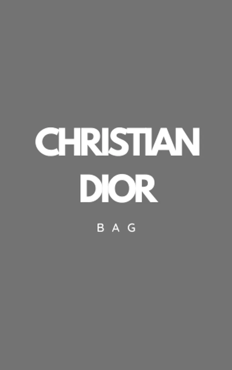 Iconic Style: Shop Christian Dior Bags at Amazon Luxury.